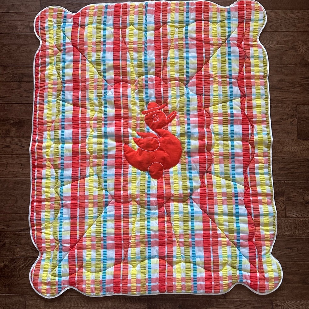 Vintage 1970s Galante Studio Baby Blanket - EXCELLENT CONDITION